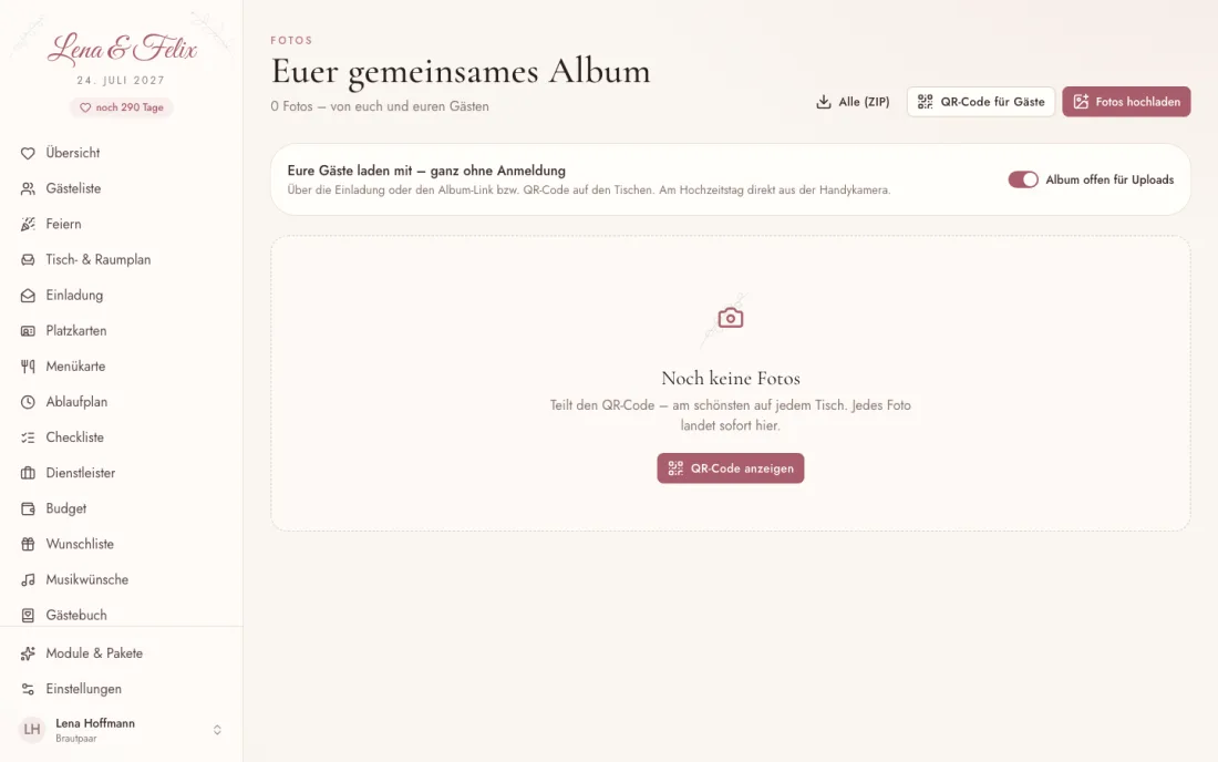 Fotos teilen – Insiema